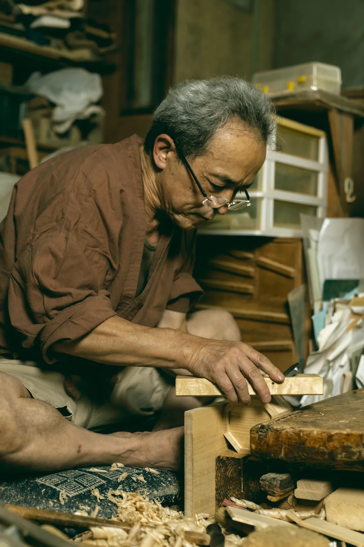 Working the paulownia