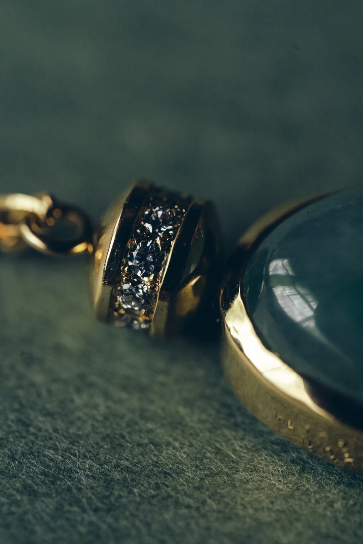 Activate — a diamond-set wheel that turns at your touch