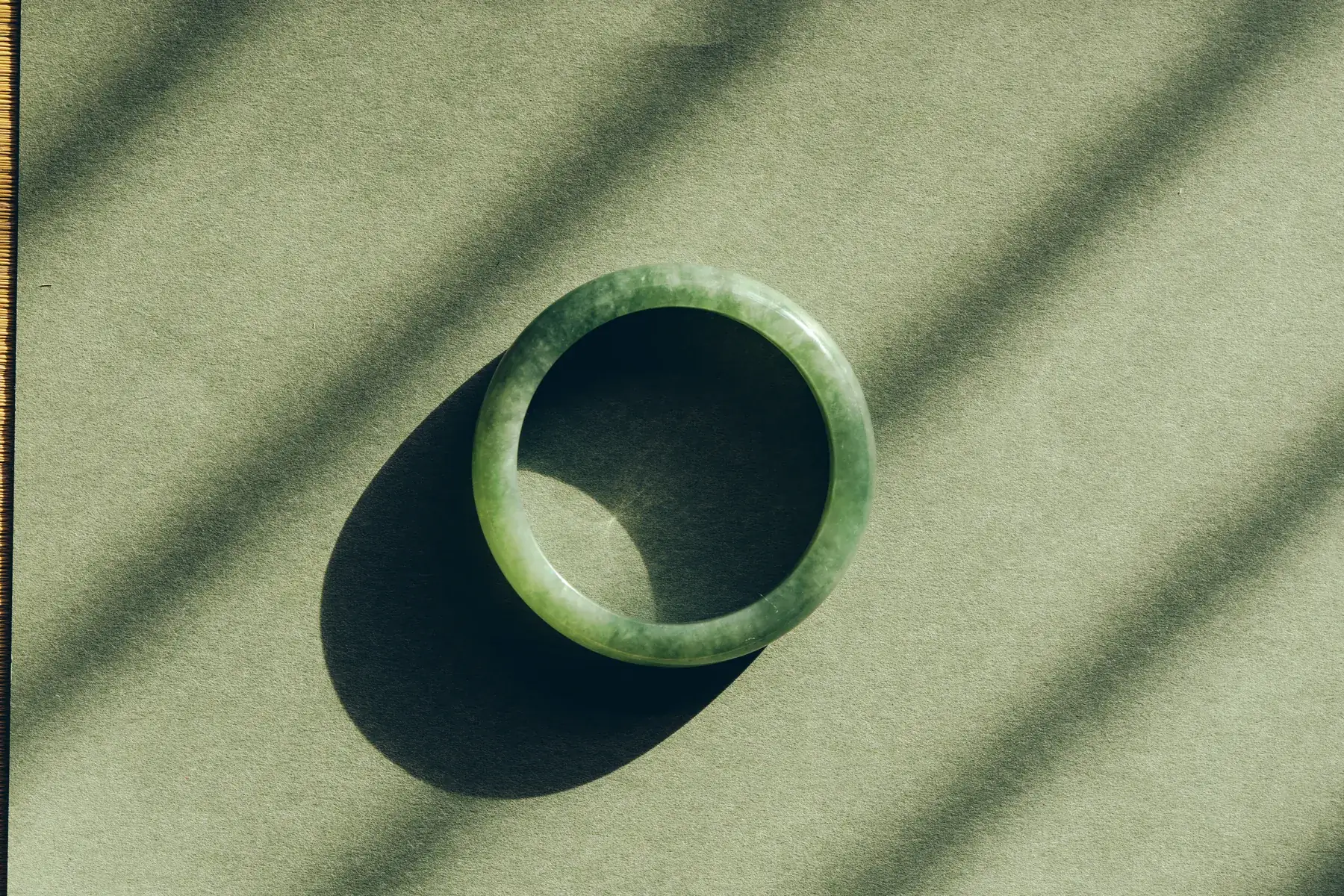 Carved bangle — detail